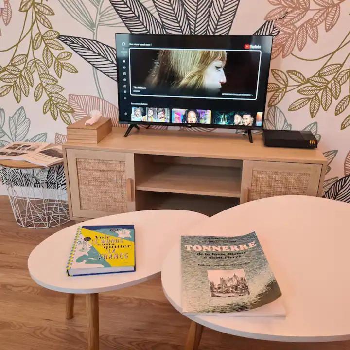Le Tropical - Local A Velos Au Centre Historique Tonnerre Eksteriør bilde
